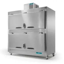 CELLA MORTUARIA REFRIGERATA CON APERTURA BIFACCIALE 2 POSTI