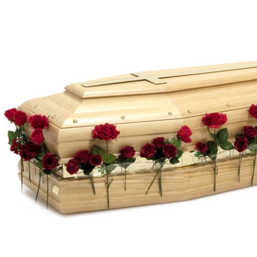 Gift Coffin "Red Roses"