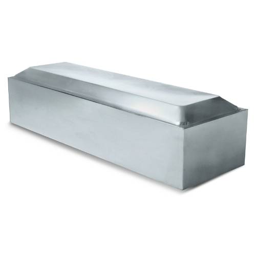 Zinc large case for exhumation straight model