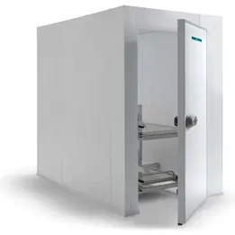 CELLA MORTUARIA REFRIGERATA CON 1 PORTA PASSANTE