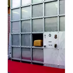 Custom-made MODULAP burial niches