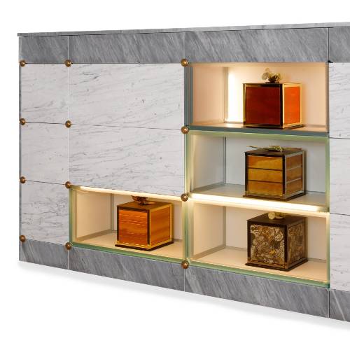 Custom-made MODULAP ossuary and cinerary niches