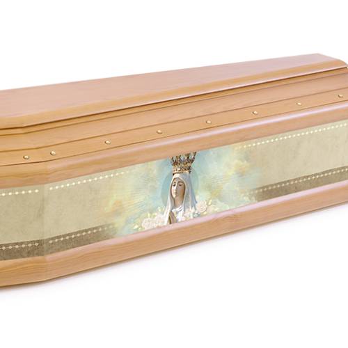 Fresco Coffin "Our Lady of Fátima"