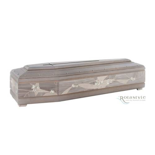 COFFIN CILIEGIO IN FIORE GRIGIO