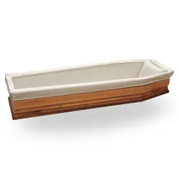 Agata coffin padding with Jacquard