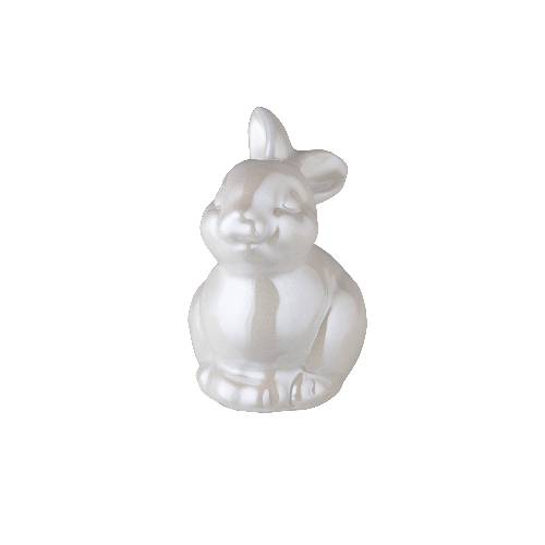 Rabbit white urn