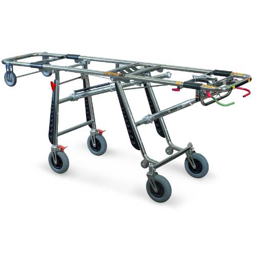 Carrello autocaricante per recupero e trasporto salme