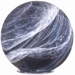 SPHERE URN IN MURANO GLASS AND ALABASTER