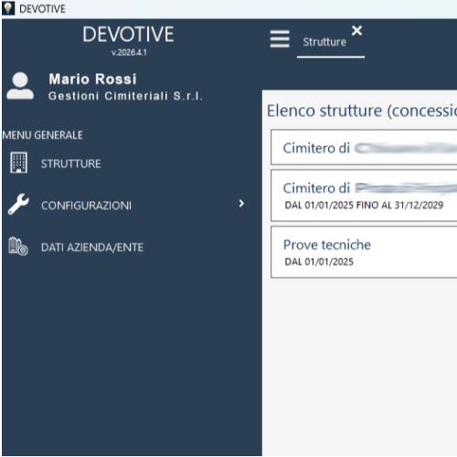 Devotive - Software Gestione Illuminazione Votiva e Servizi Cimiteriali