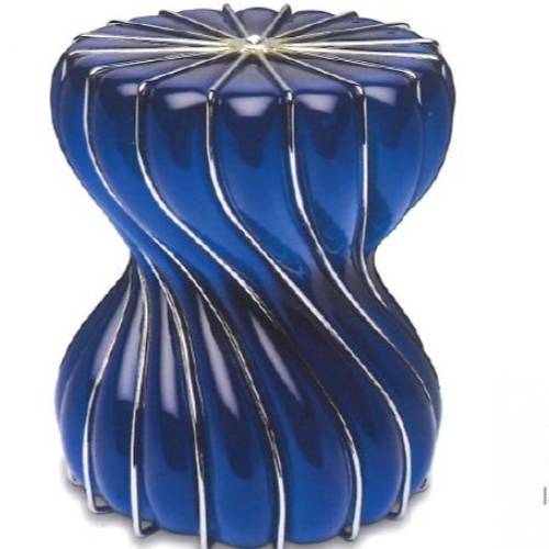 MURANO GLASS HOURGLASS URN