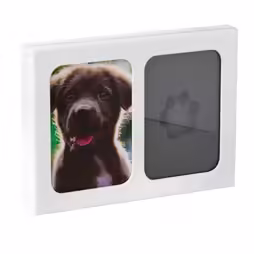 PAW SCAN PHOTO FRAME AND FOOTPRINT