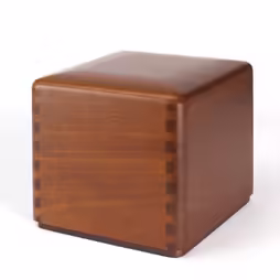 URN RONDINE CUBO - MAHOGANY