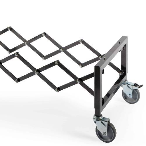 Carrello portaferetri estensibile ad altezza ridotta