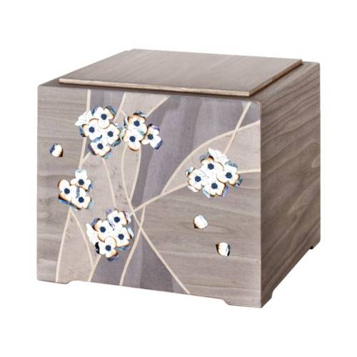 URN CILIEGIO IN FIORE - GREY