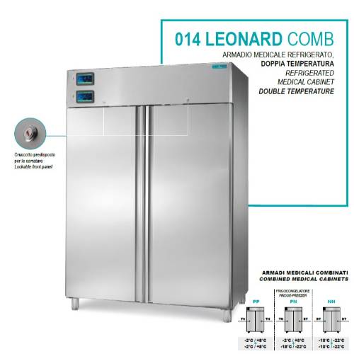ARMADIO MEDICALE REFRIGERATO"014 LEONARD COMB"