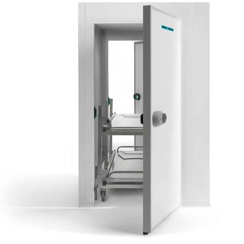CELLA MORTUARIA REFRIGERATA CON 2 PORTE PASSANTI