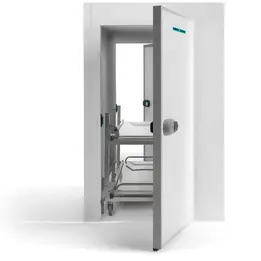 CELLA MORTUARIA REFRIGERATA CON 2 PORTE PASSANTI