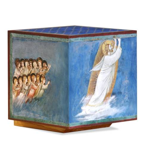 Fresco Urn "The Ascension"