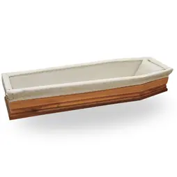 Topazio coffin padding with Jacquard