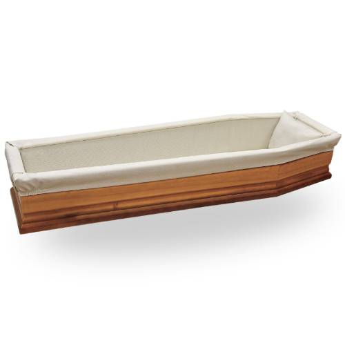 Perla coffin padding with Jacquard