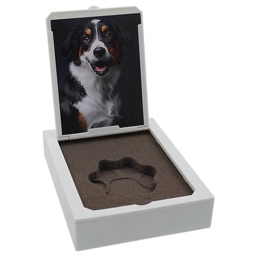 PAW SCAN SMALL PHOTO FRAME AND FOOTPRINT