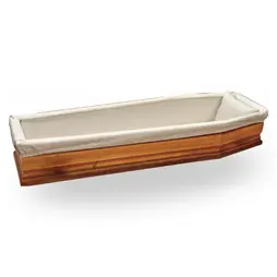 Ametista coffin padding with Jacquard