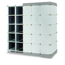 Custom-made MODULAP ossuary and cinerary niches
