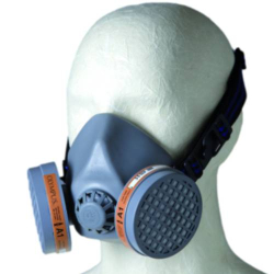 Semimaschera a due filtri