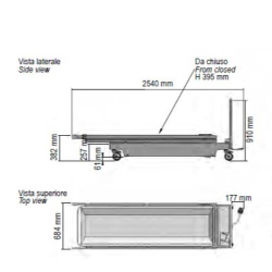 ELEVATORE MANUALE PER CELLE REFRIGERATE