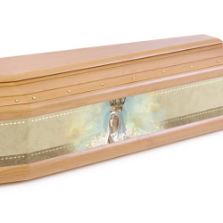 Fresco Coffin "Our Lady of Fátima"