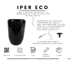 RECYCLED PLASTIC URN