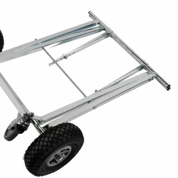 Coffin trolley for warehouse use