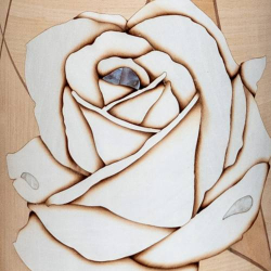 Inlaid planter CRISTALLO DI LUCE