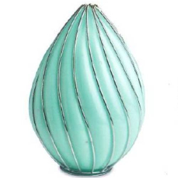 MURANO GLASS DROP URN