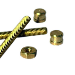 Screw kit for fastening porcelain plaques