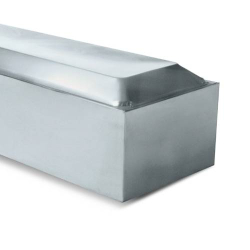 Zinc large case for exhumation straight model