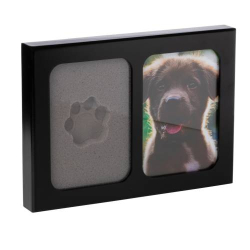 PAW SCAN PHOTO FRAME AND FOOTPRINT