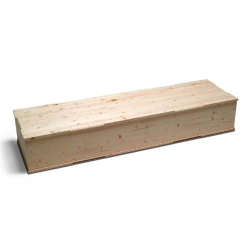 Cofano in legno per resti da esumazione o estumulazione
