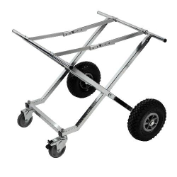 Coffin trolley for warehouse use